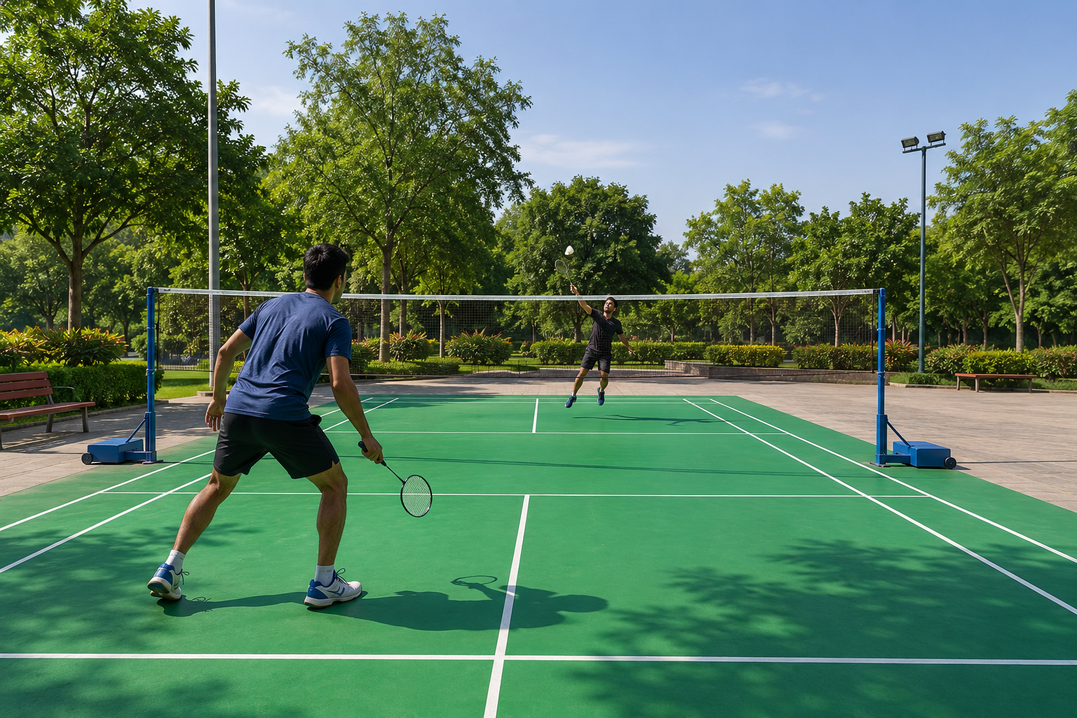 Bedminton Court Haryana Deen Dayal Plots